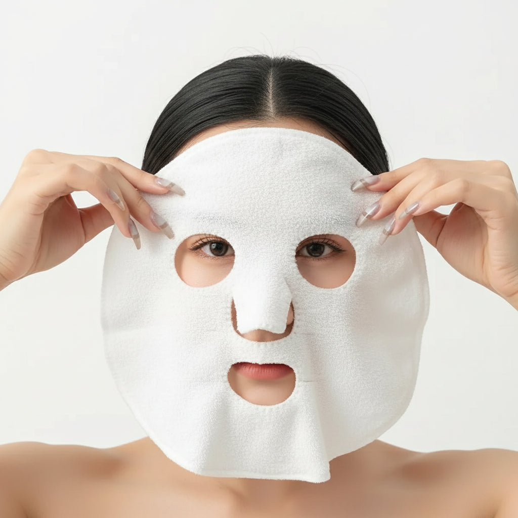 Serviette Visage Douce Multifonction – Accessoire Soin, Nettoyage et Séchage Peau Sensible