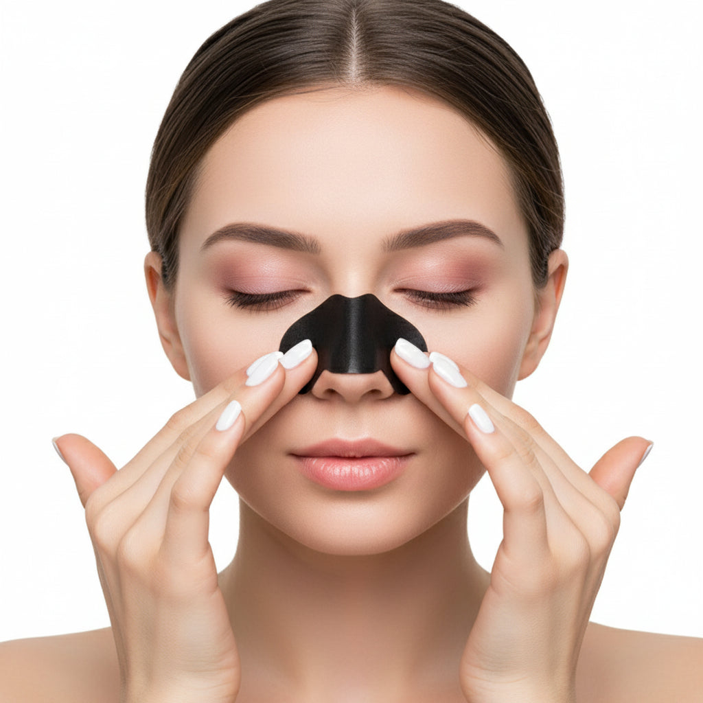 Patch Purifiant Nez Points Blancs et Noirs – Charbon Actif, Désincrustant & Réducteur de Pores