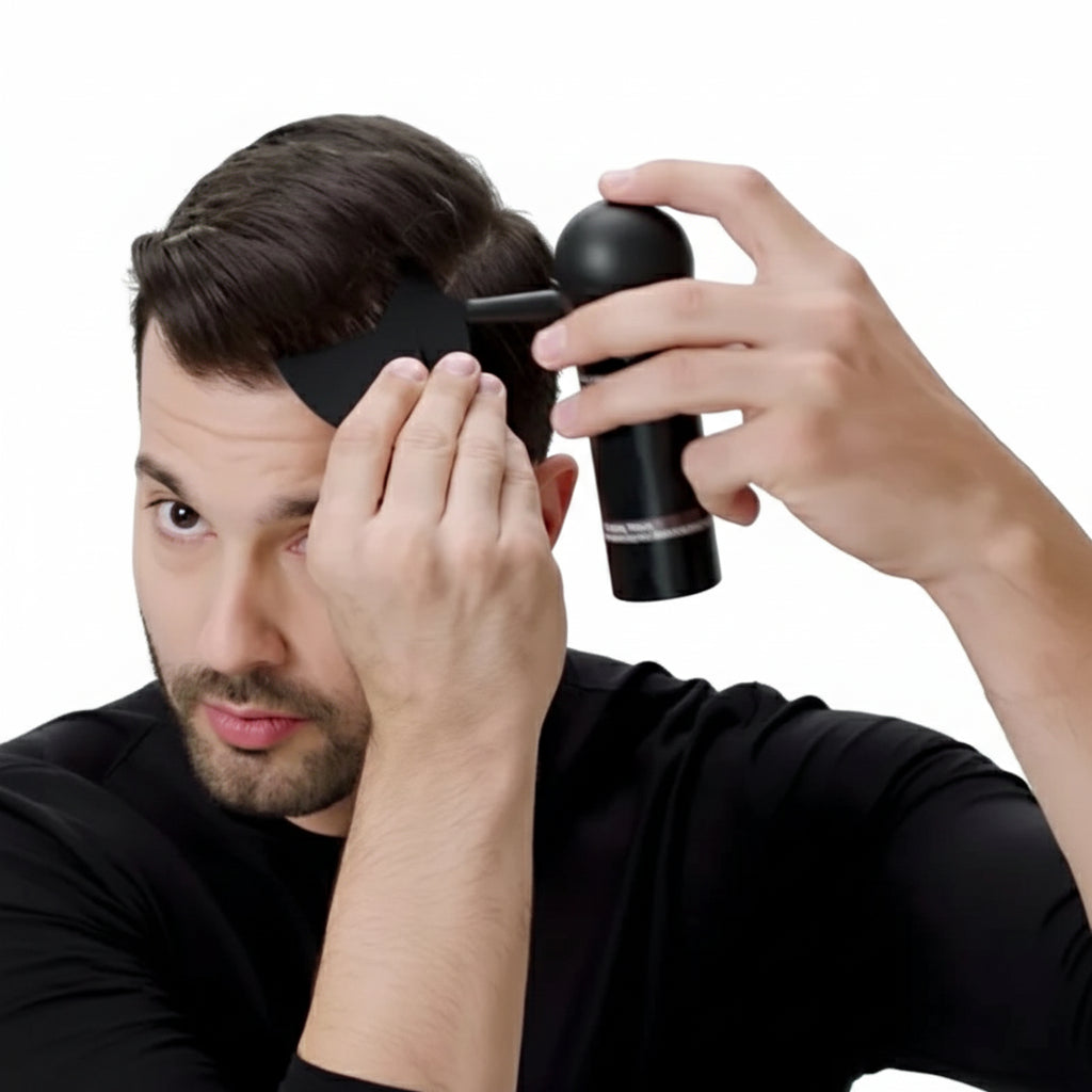 Poudre de Kératine Épaississante 27,5g – Fibre Densifiante et Optimiseur de Ligne pour Chute de Cheveux et Calvitie