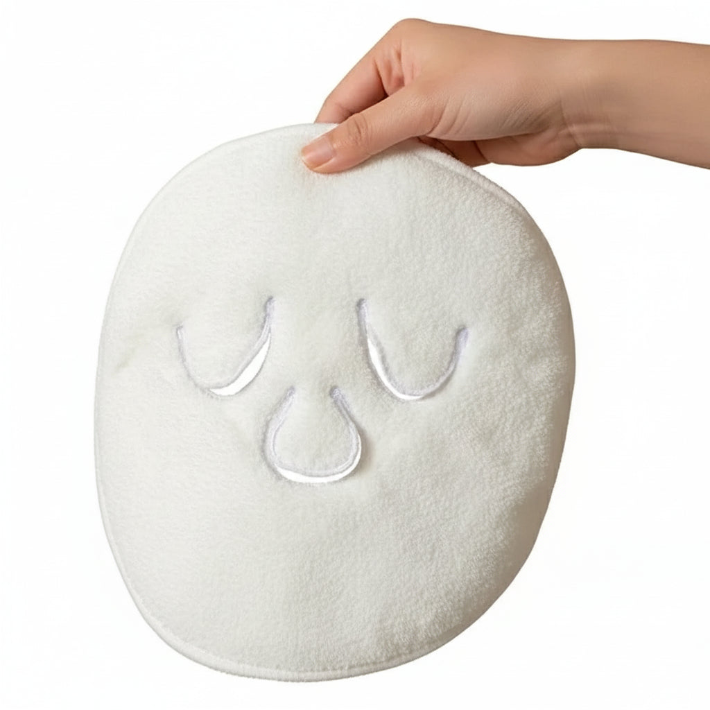 Serviette Visage Douce Multifonction – Accessoire Soin, Nettoyage et Séchage Peau Sensible